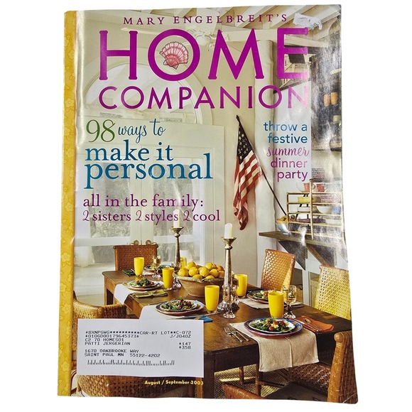 Mary Engelbreit's Home Companion Magazine Lot of 15 2002-2006 most with art/doll - Picture 4 of 9